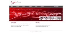Desktop Screenshot of dynamica-eu.com
